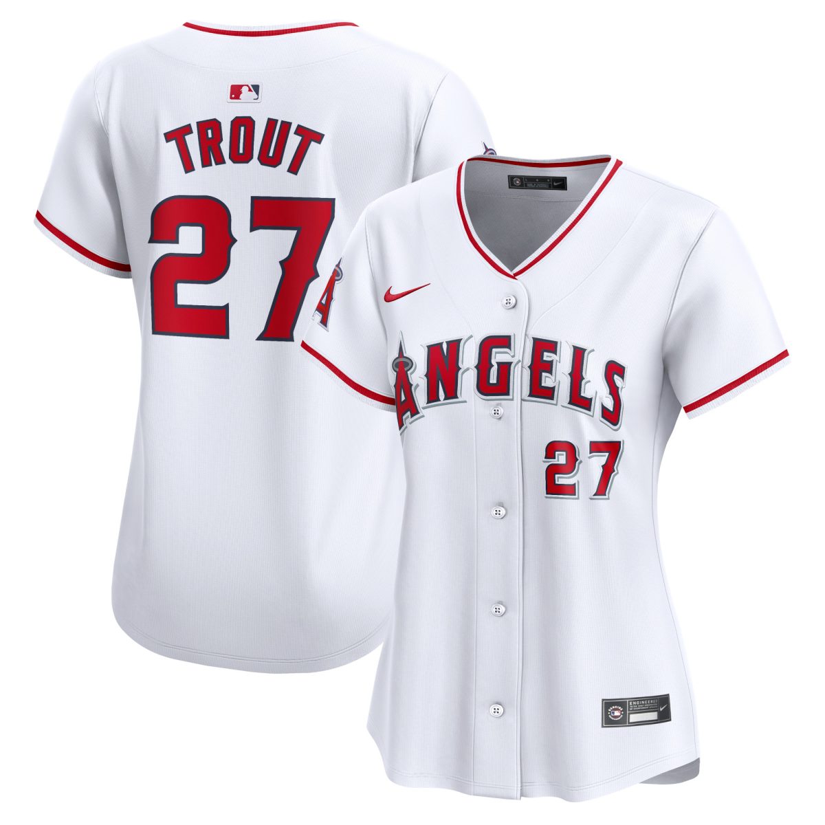 Los Angeles Angels Jerseys Shop – womens los angeles angels mike trout nike white home limited player jersey Baseball Jerseys and Caps for Fans