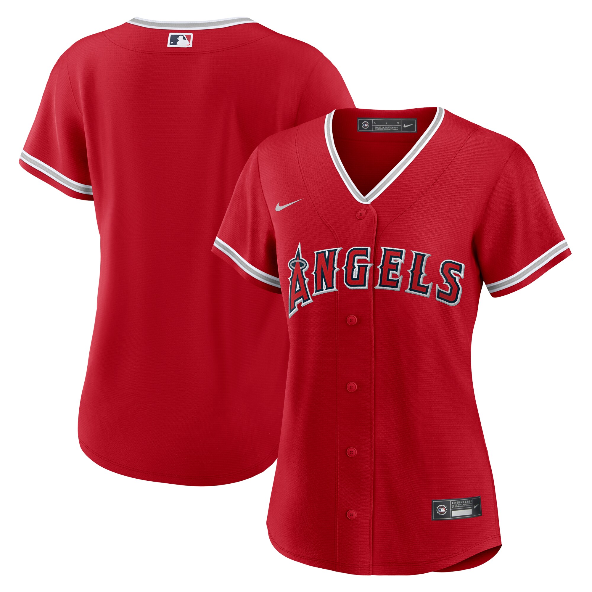 Los Angeles Angels Jerseys Shop – womens los angeles angels nike red alternate replica team jersey Baseball Jerseys and Caps for Fans