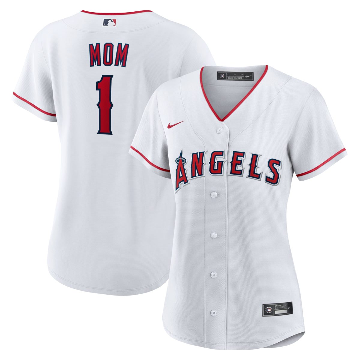Los Angeles Angels Jerseys Shop – womens los angeles angels nike white 1 mom home replica jersey Baseball Jerseys and Caps for Fans