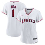 Los Angeles Angels Jerseys Shop – womens los angeles angels nike white 1 mom home replica jersey Baseball Jerseys and Caps for Fans