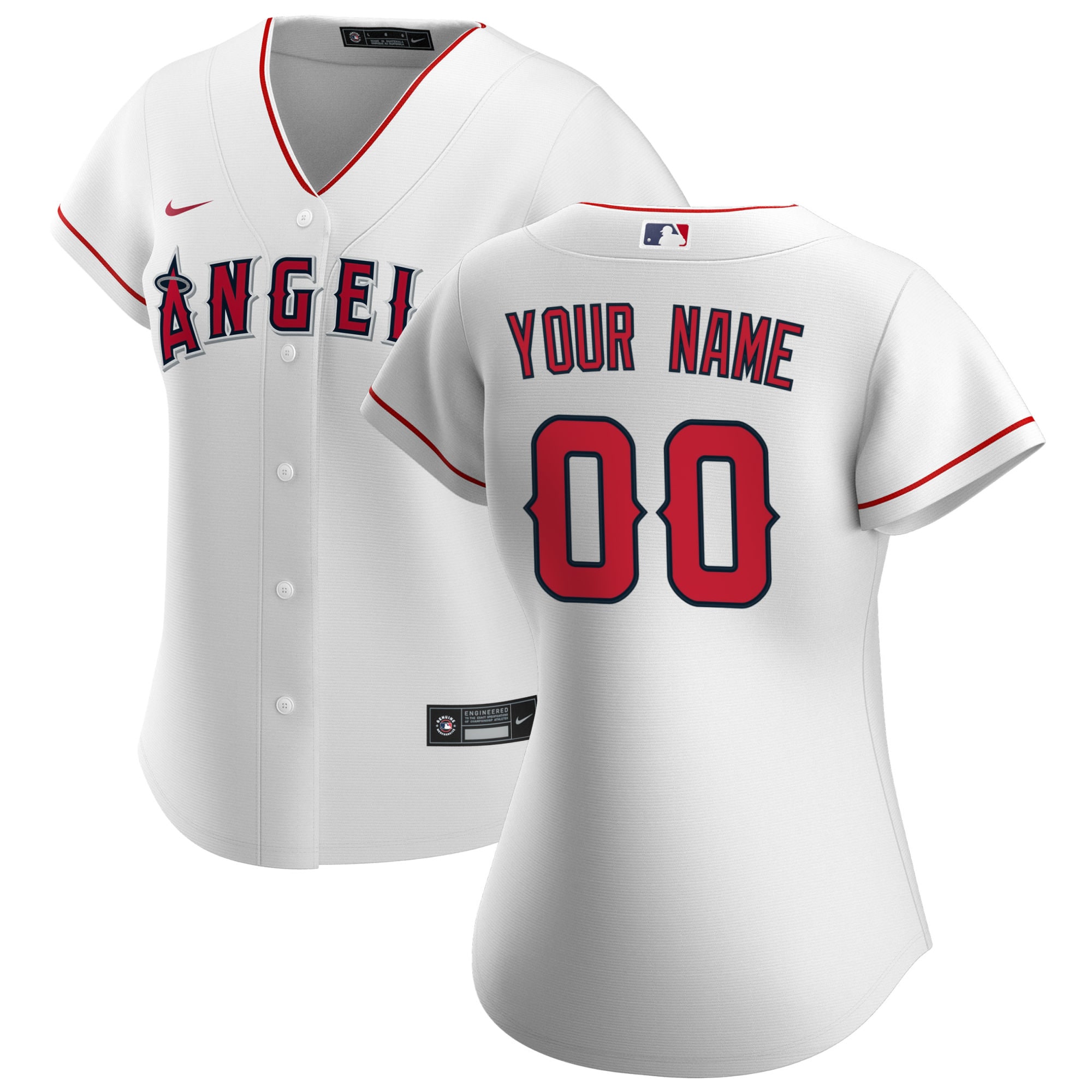 Los Angeles Angels Jerseys Shop – womens los angeles angels nike white home replica custom jersey Baseball Jerseys and Caps for Fans
